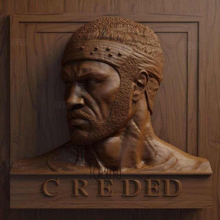 Creed II movie 2 stl model for CNC
